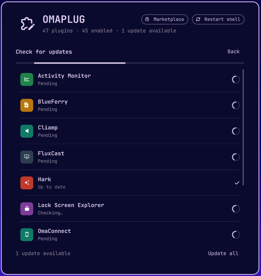 Checking for updates